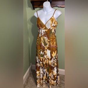 Speed control New York. Brown, cream, green, and tan. Size Medium